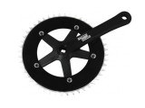 Шатуны Sturmey Archer FCT28 48T, для фикс. под квадрат, 170mm, 1/8" черн